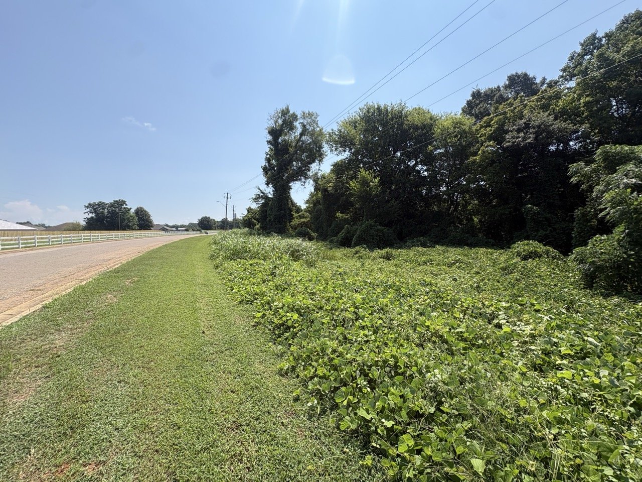 Road frontage along Lot 334
